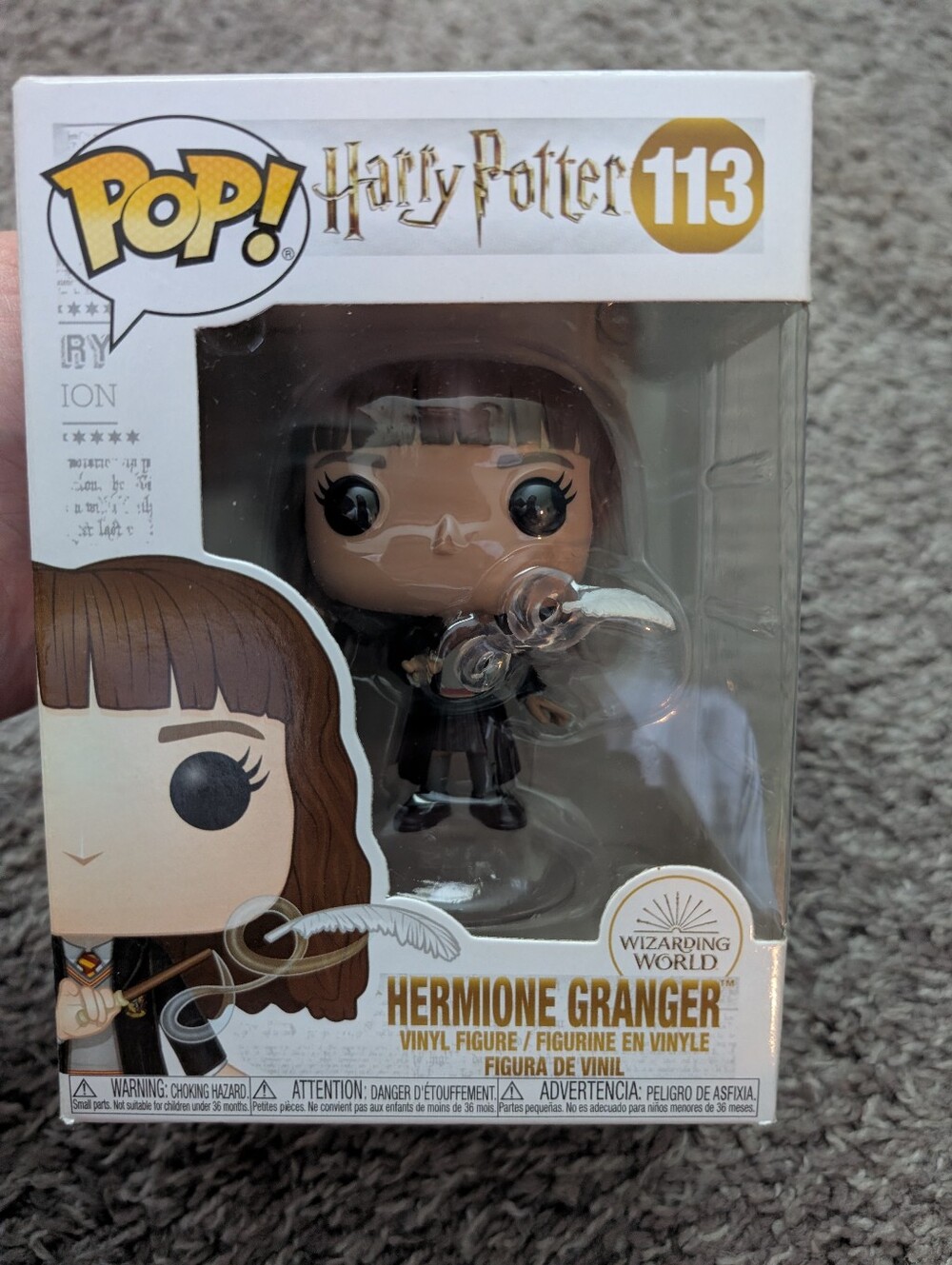 Funko Hermione Granger Vinyl Figure - Brown, Black